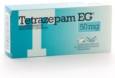 TETRAZEPAM 50MG 40 TABLETTEN