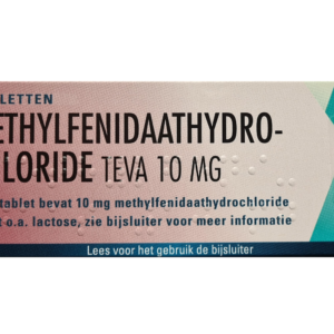 METHYLFENIDAAT 10MG 30 TABLETTEN