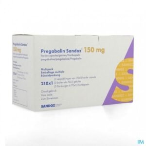 PREGABALIN SANDOZ 150MG 210 TABLETTEN